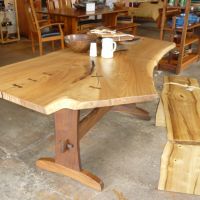 Elm Slab Table