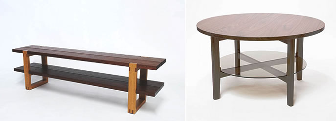 Jens Sehm Bench and Table